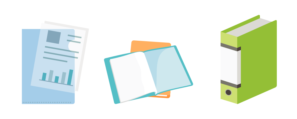 文具のイラスト